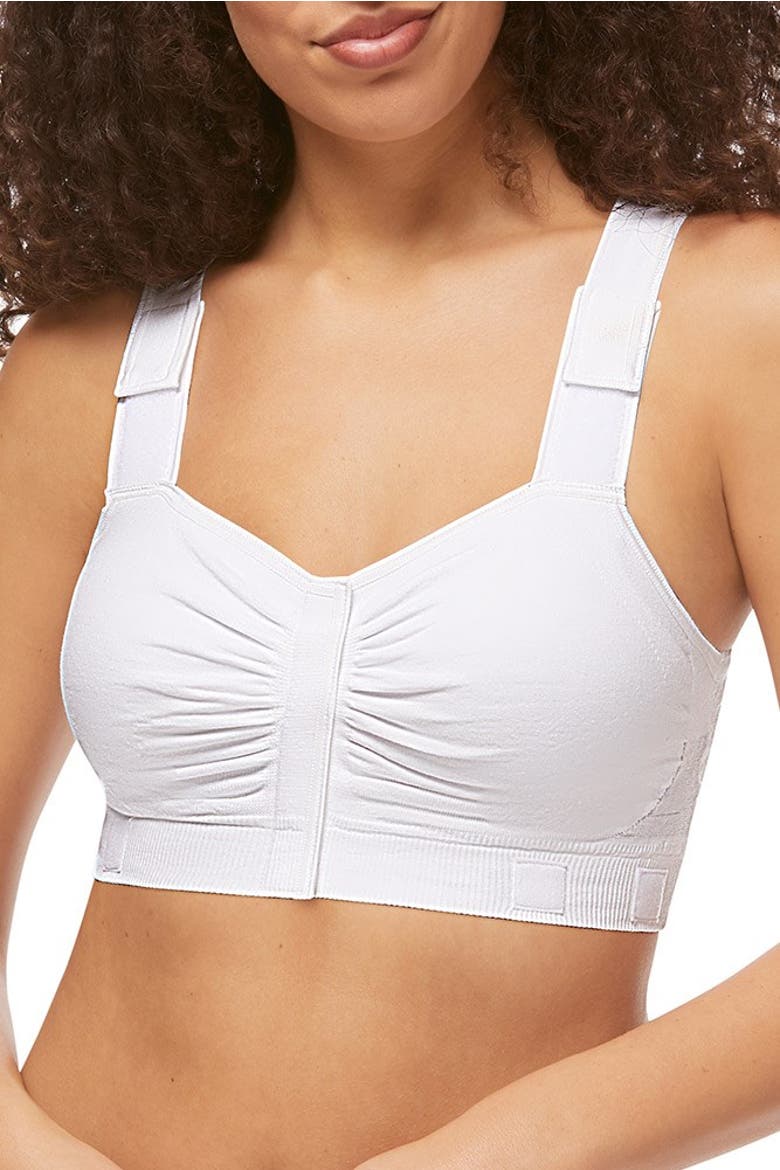 Theraport Post Surgery Bra, Main, color, WHITE