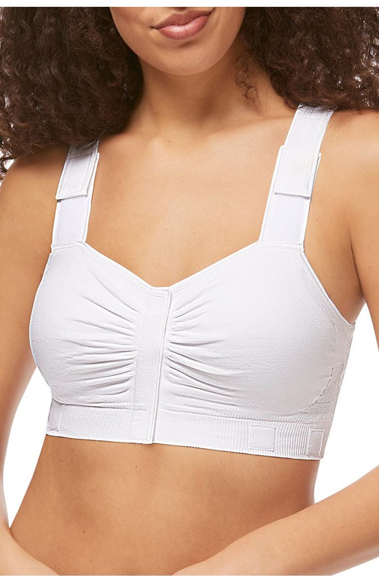 Amoena Theraport Post Surgery Bra, Main, color, White
