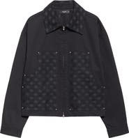 AMIRI MA Quad Jacquard Cotton & Wool Work Jacket
