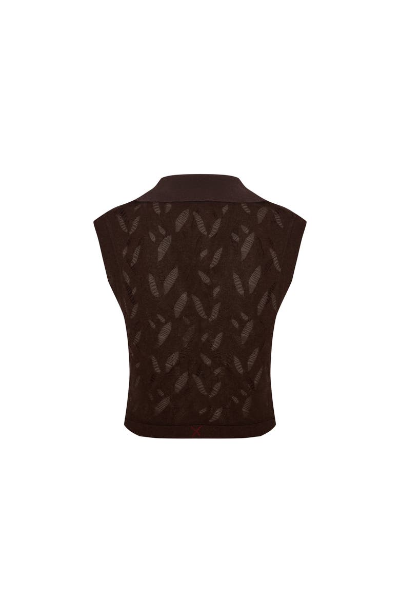 PCFG Cropped Ripped Knit Top, Alternate, color, Beige