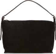 Vince Vivian Stud Suede Shoulder Bag