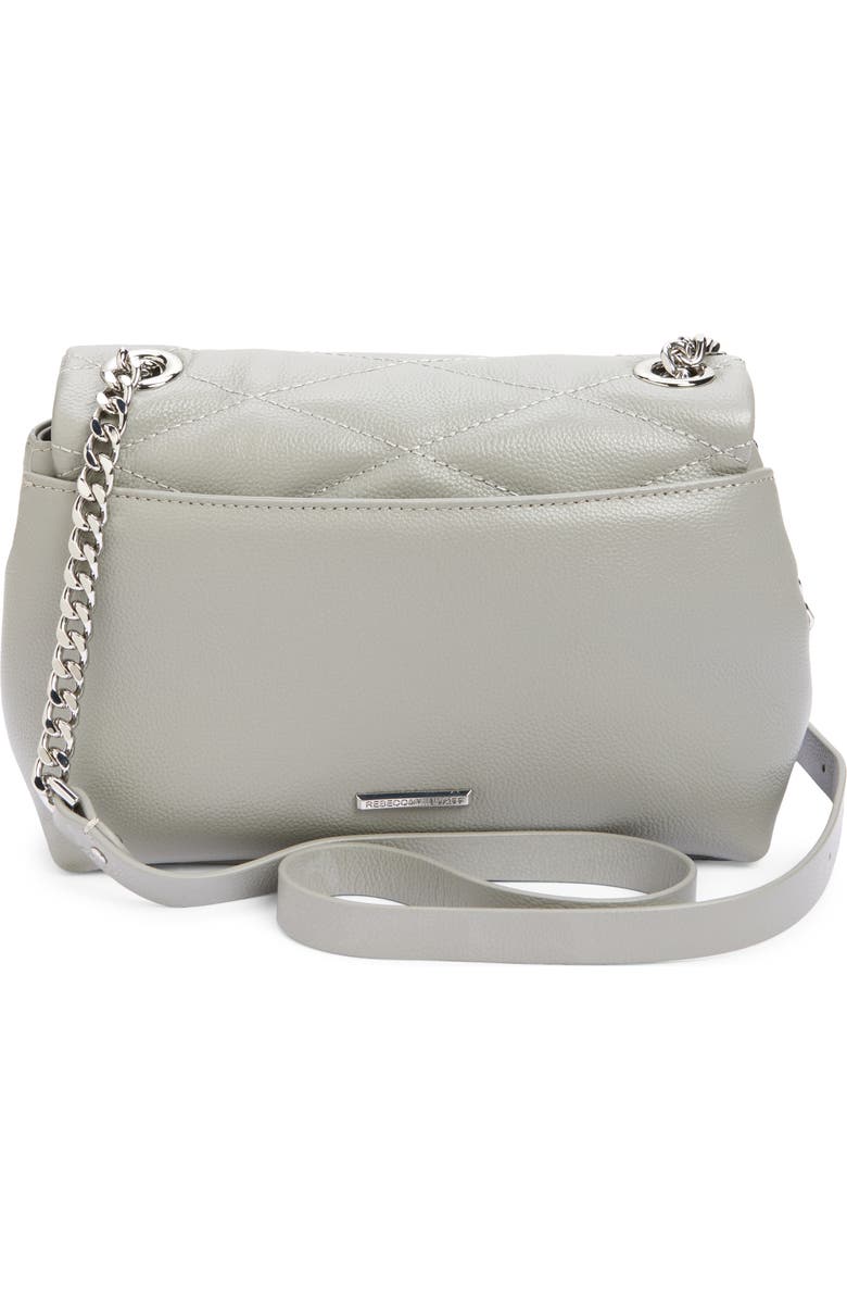 Rebecca Minkoff Edie Quilted Leather Convertible Crossbody Bag, Alternate, color,