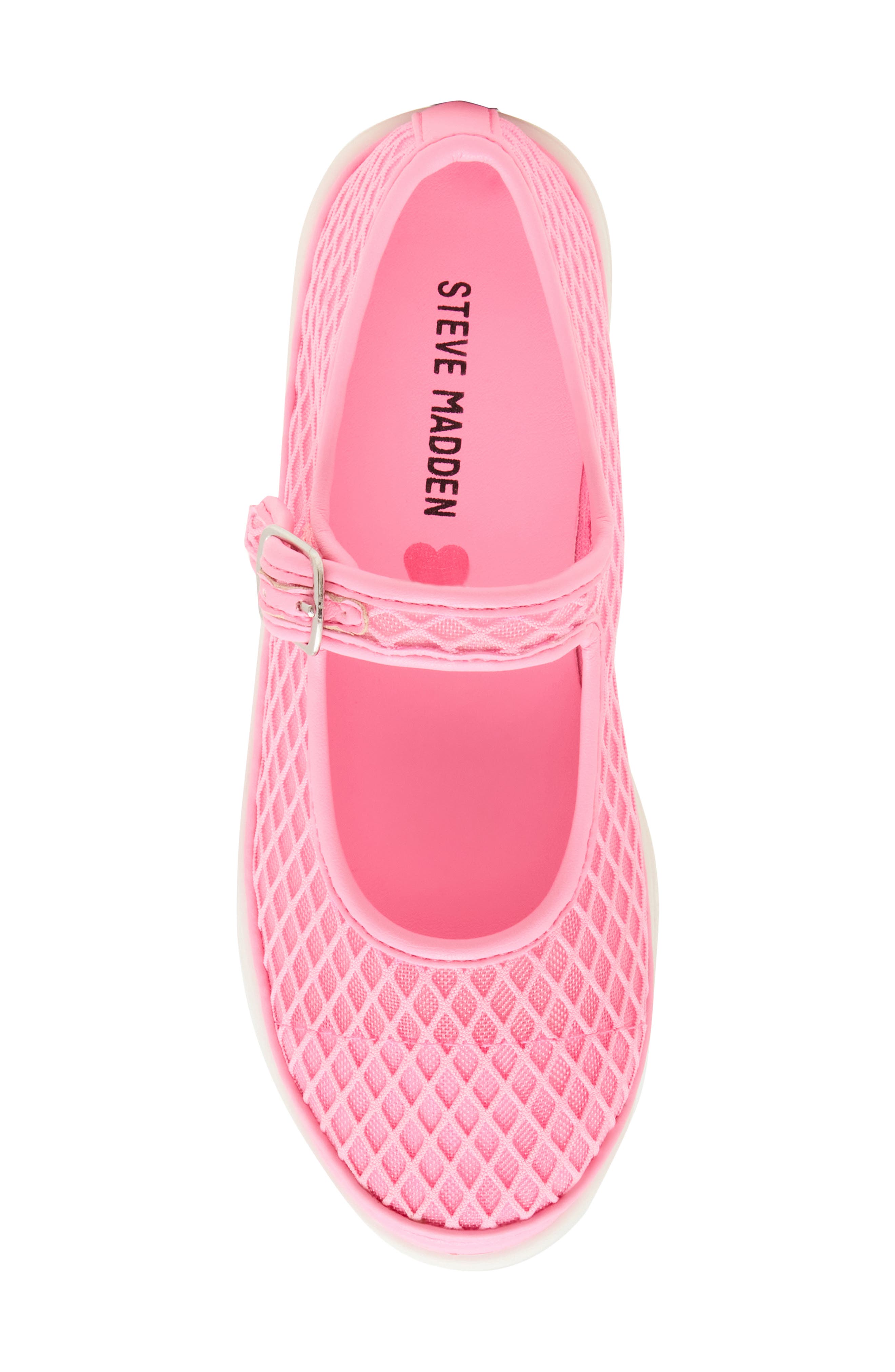 Steve Madden Kids' Roree Mary Jane Flat, Alternate, color, Pink