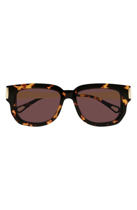 54mm Rectangular Sunglasses