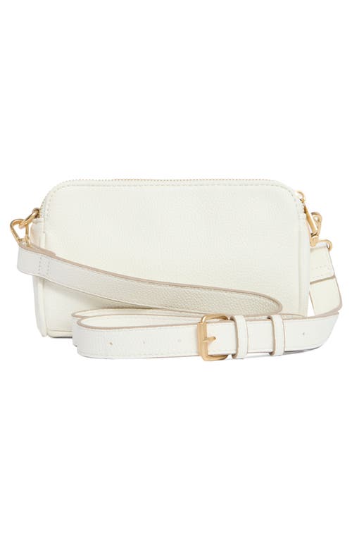 NANETTE LEPORE NANETTE LEPORE TRIPLE SECTION CROSSBODY BAG 