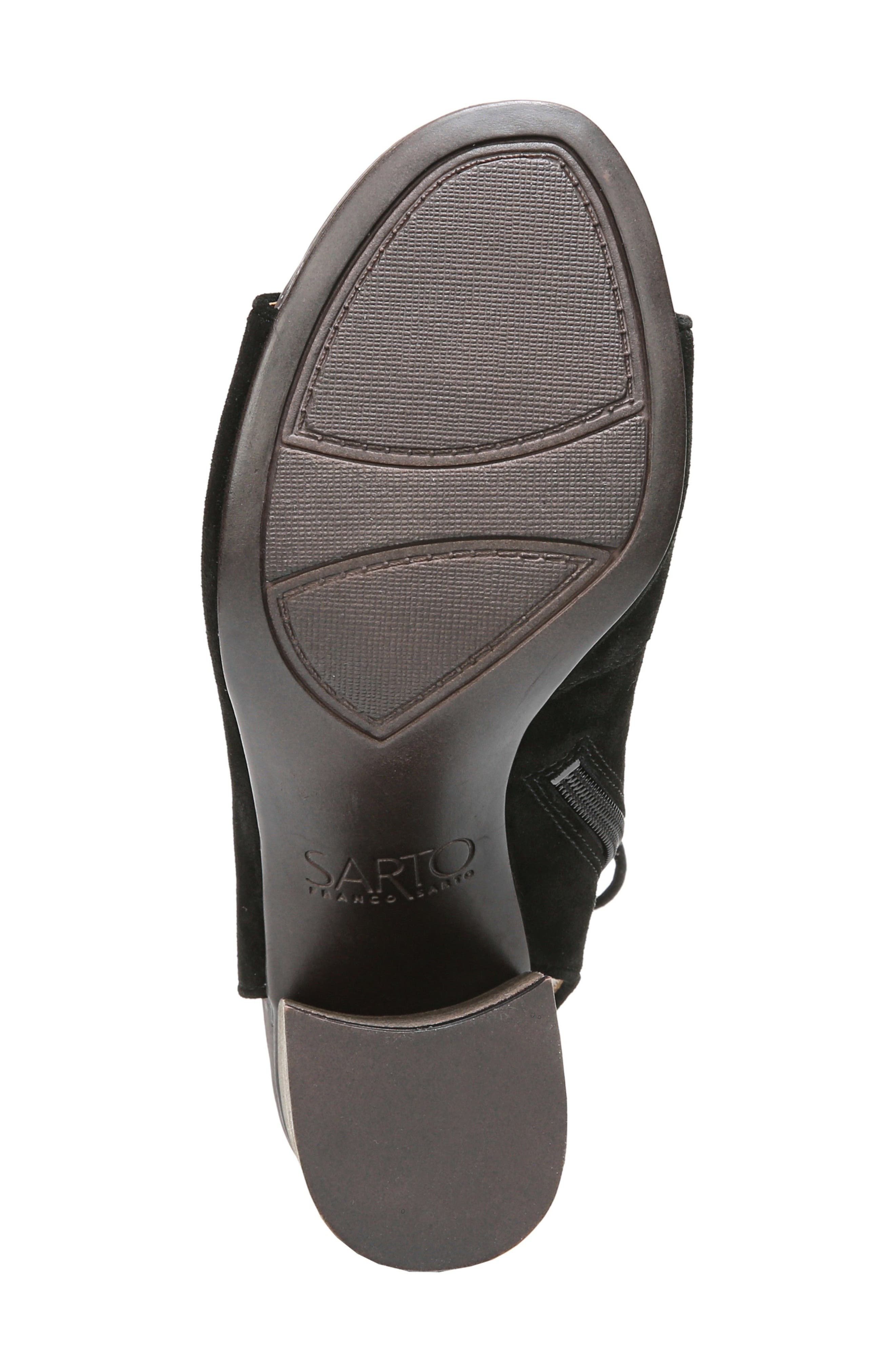 SARTO by Franco Sarto Steffie Peep Toe Bootie, Alternate, color, 