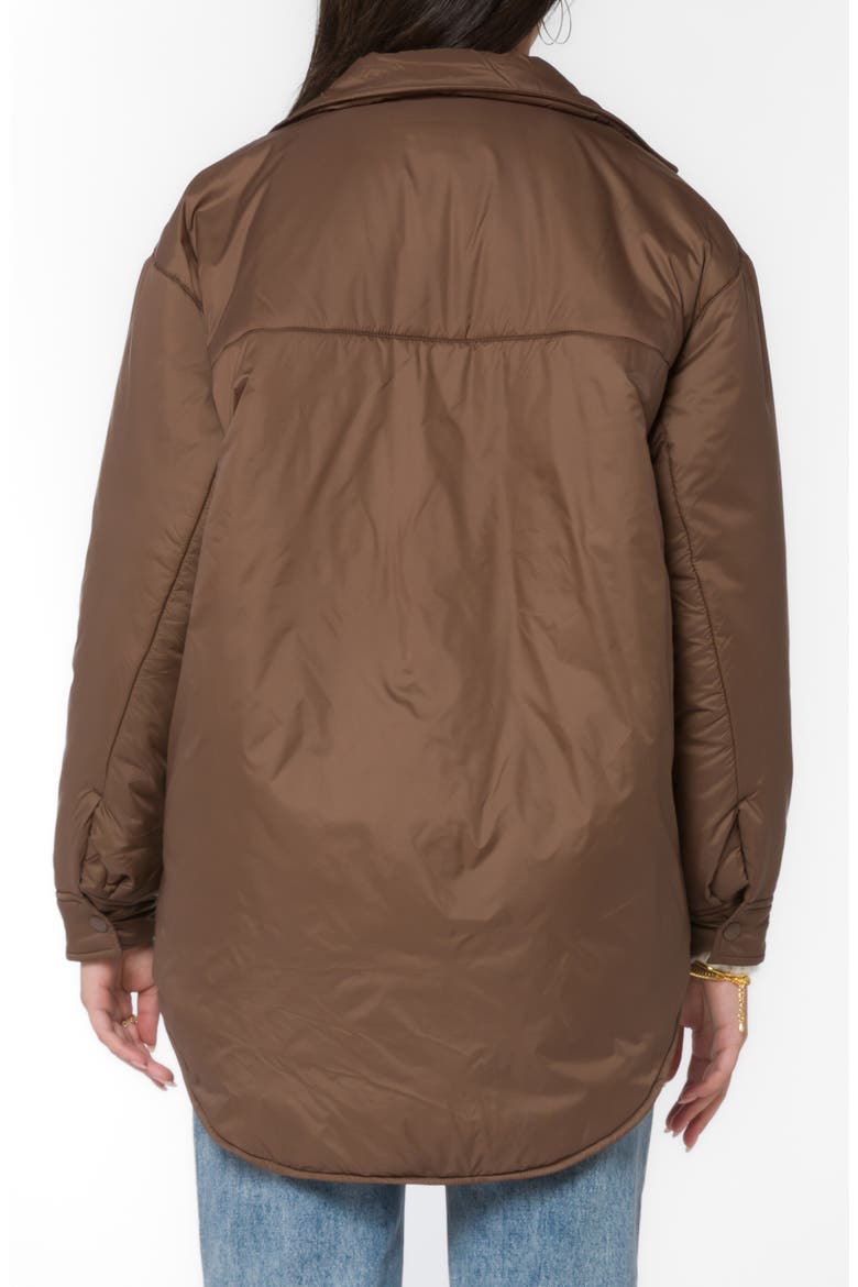 Bernice Puffer Jacket, Alternate, color, BROWN