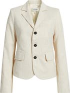 FRAME The Striped Smart Blazer