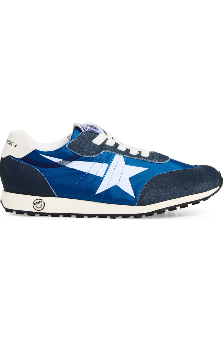 Golden Goose Kids' Running Marathon Sneaker, Alternate, color, Royal Blue/ Dark Blue/ White