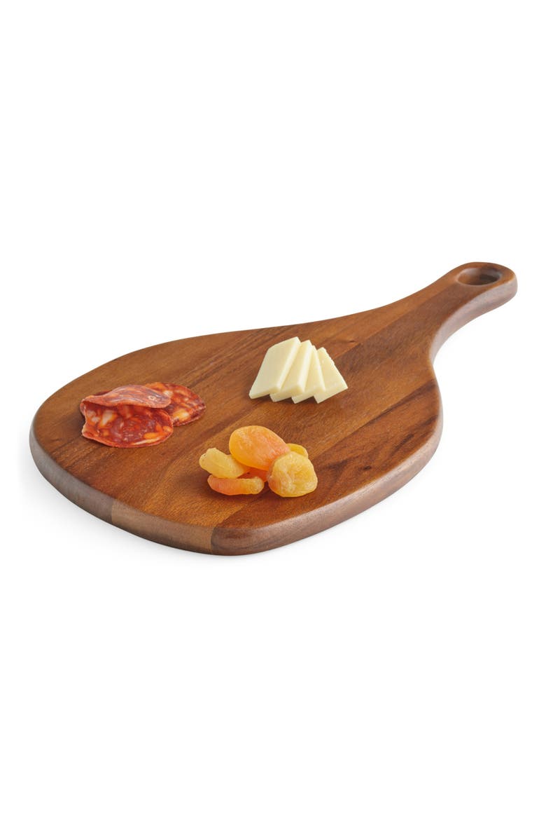 Portables Wood Cutting Board, Alternate, color, BROWN