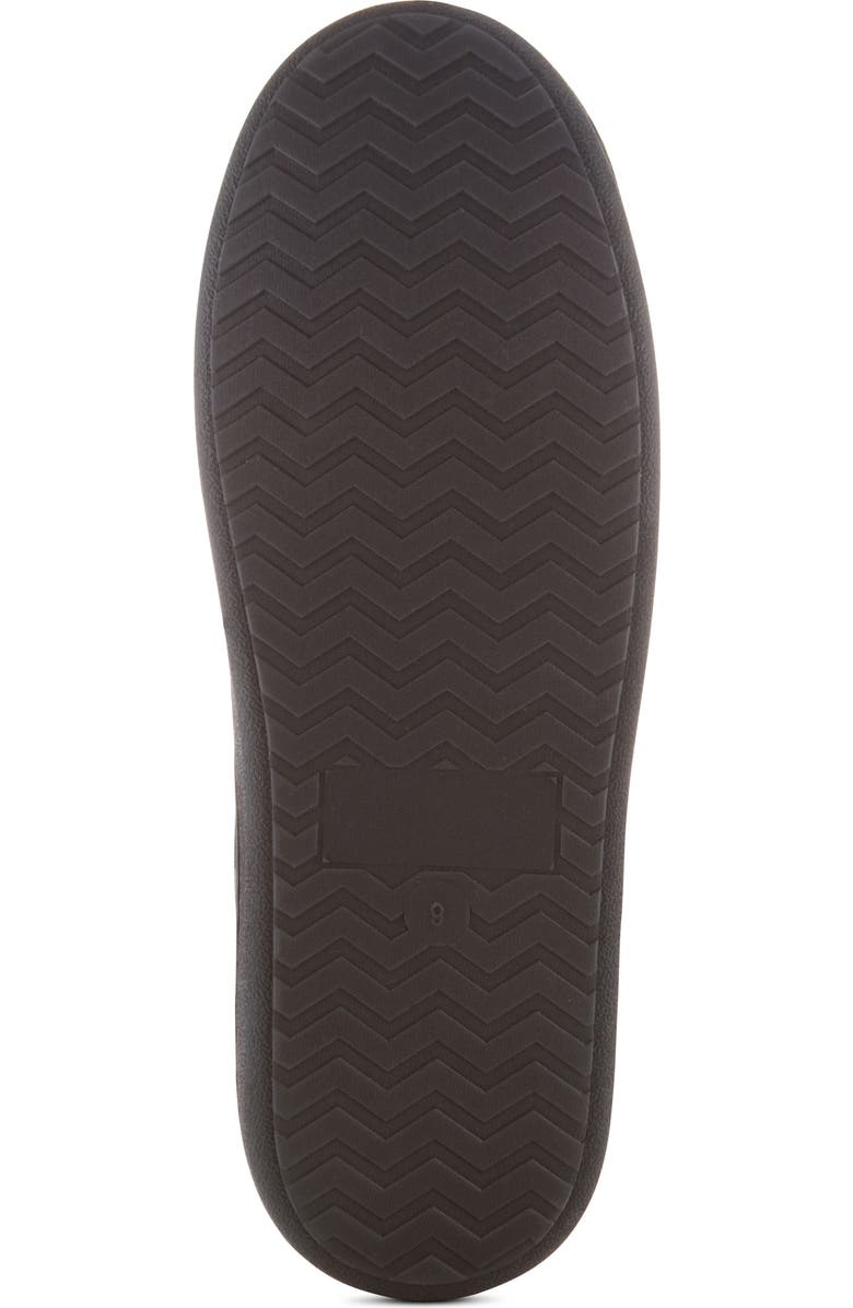 FLOOPI Faux Fur Lined Slipper, Alternate, color, Black