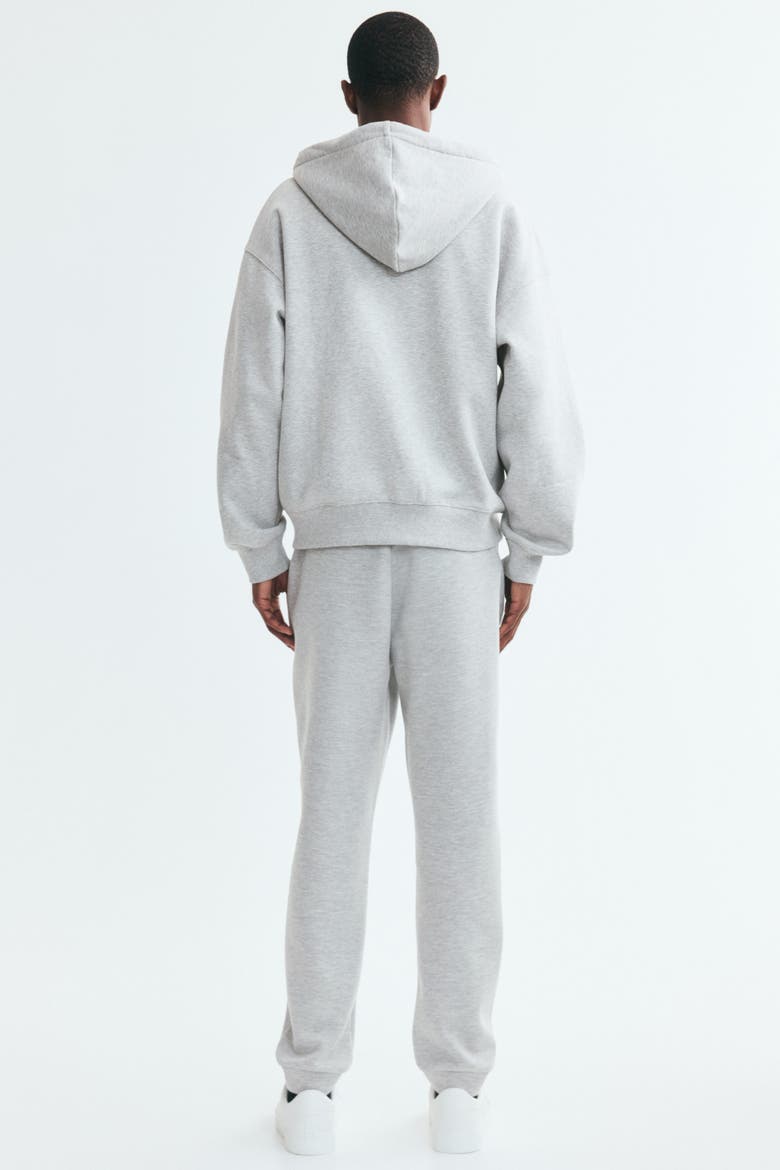 Regular-Fit Interlock Sweatpants, Alternate, color, Light gray melange