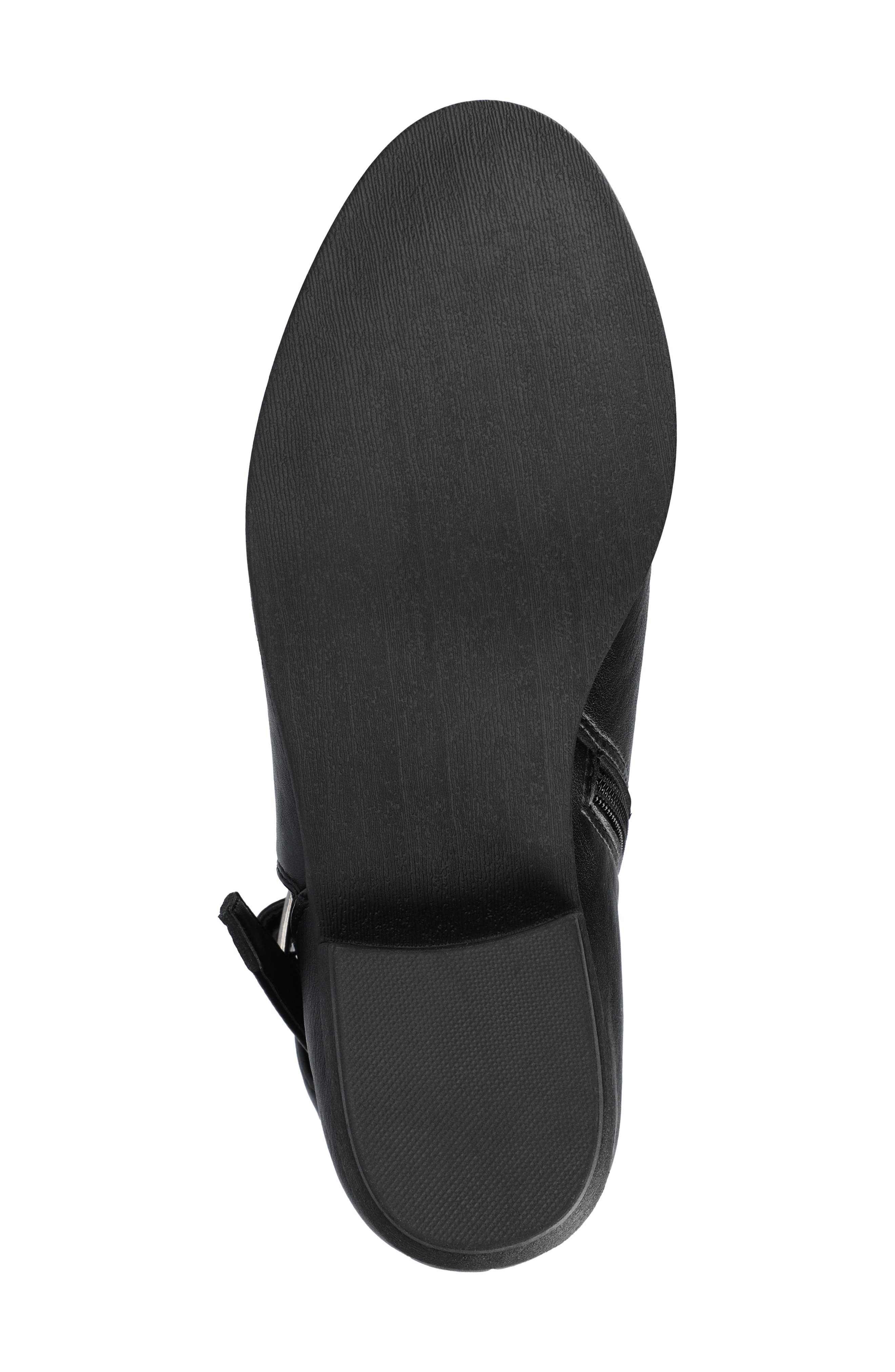 Journee Collection Devina Buckle Boot - Wide Width Available, Alternate, color, Black
