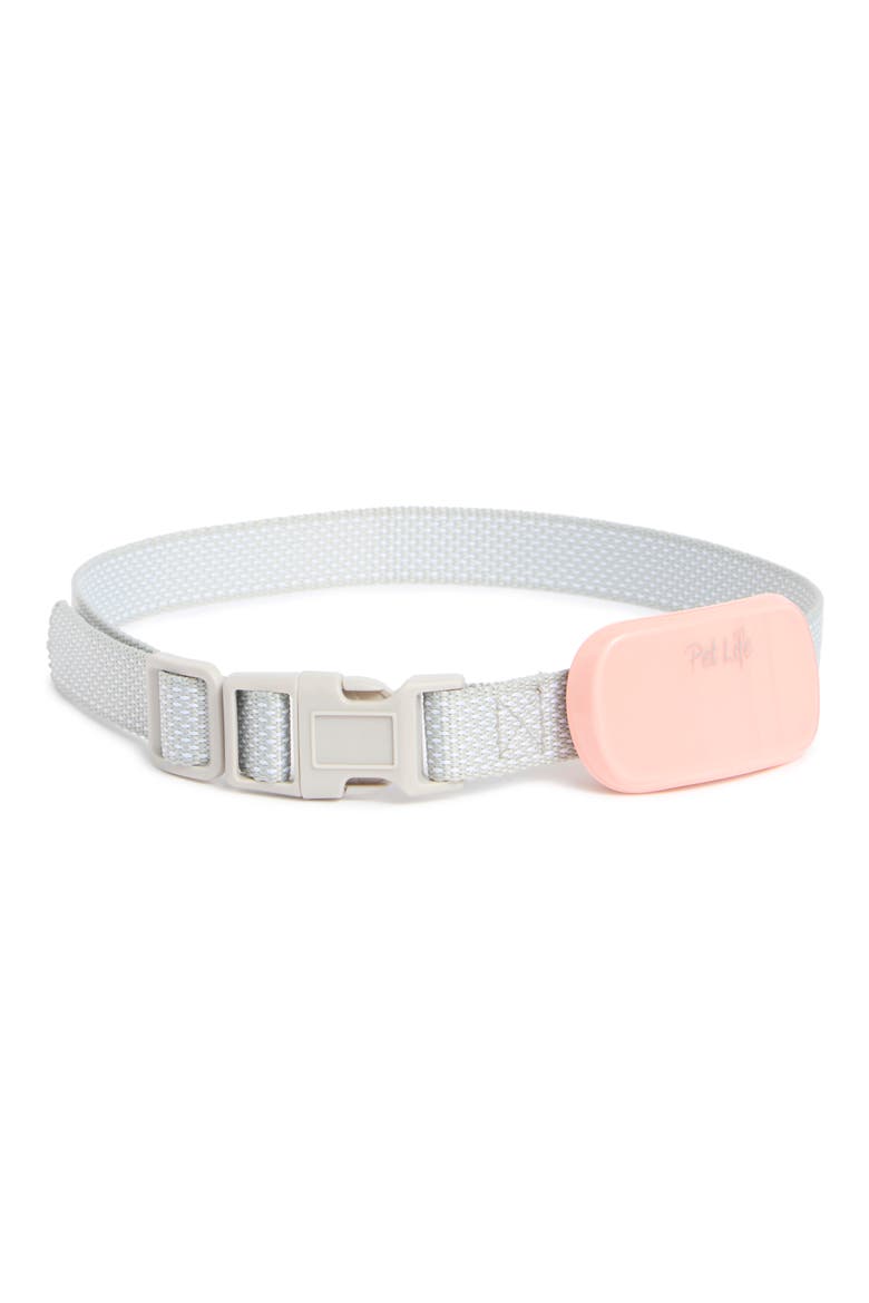 Crescendo LED 5-Level Automated Vibration Sound & Stimulation Anti-Bark Dog Collar, Main, color, PINK