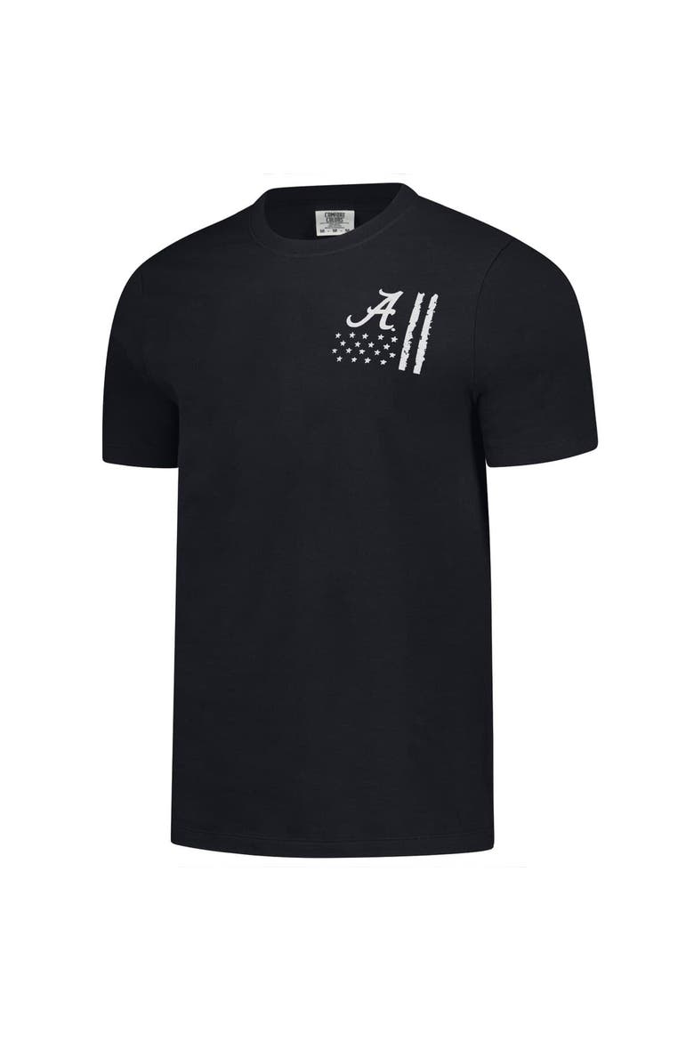 Men's  Black Alabama Crimson Tide Comfort Colors OHT Camo Overlay T-Shirt, Alternate, color, Black
