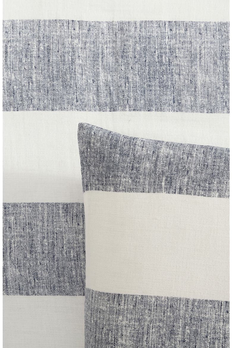 Lawson 3-Piece Comforter Set, Alternate, color, WHITE/ NAVY