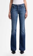 7 For All Mankind Dojo Mid Rise Flare Jeans