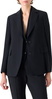Akris Malik Wool Blend Jacket