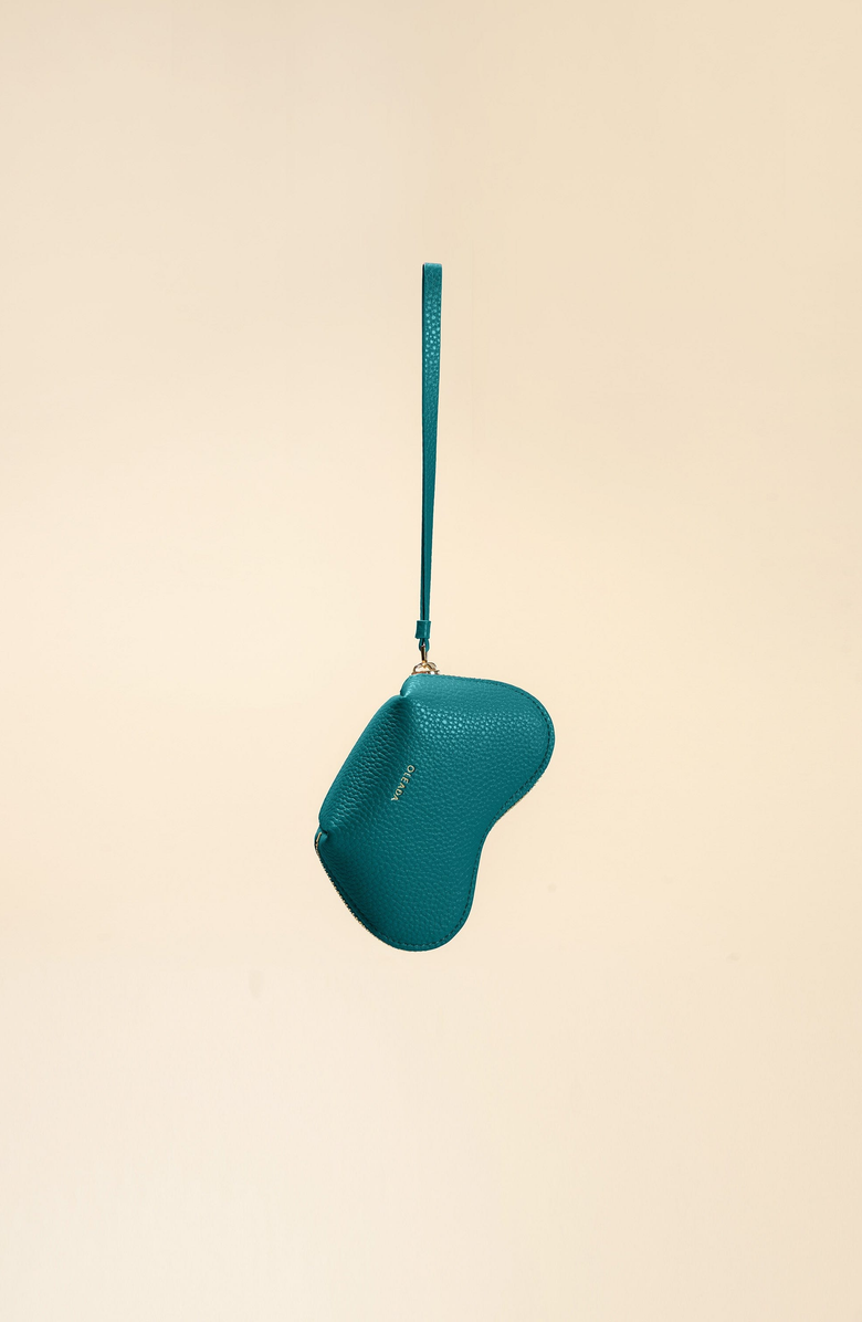 OLEADA Mini Le Coeur Pouch, Alternate, color, Cedar