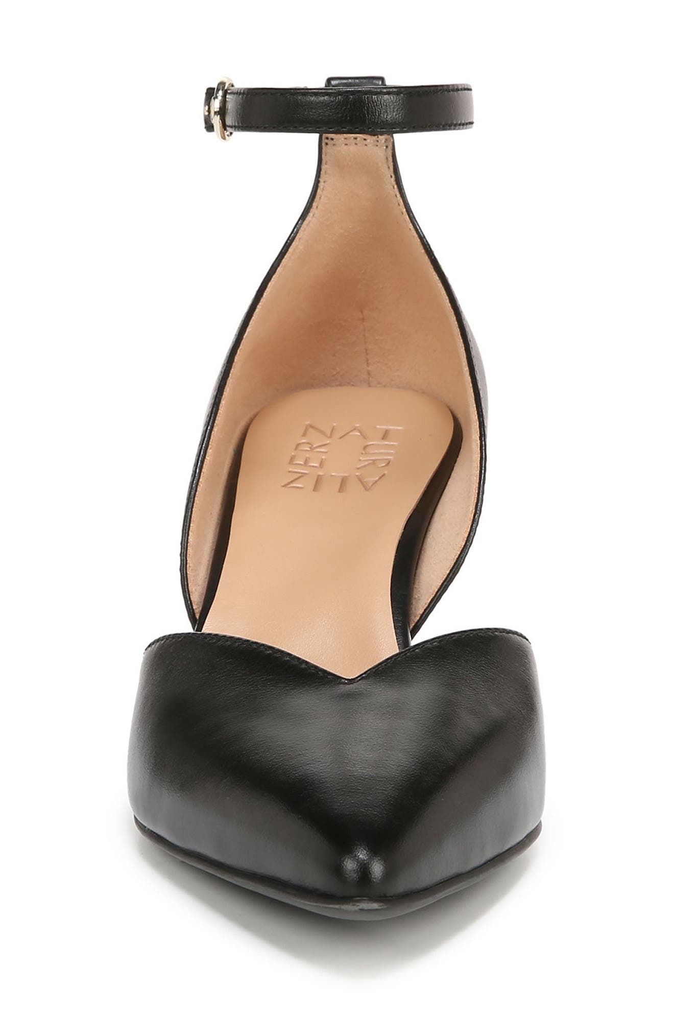 Naturalizer Evelyn Ankle Strap Pointed Toe Pump, Alternate, color, 