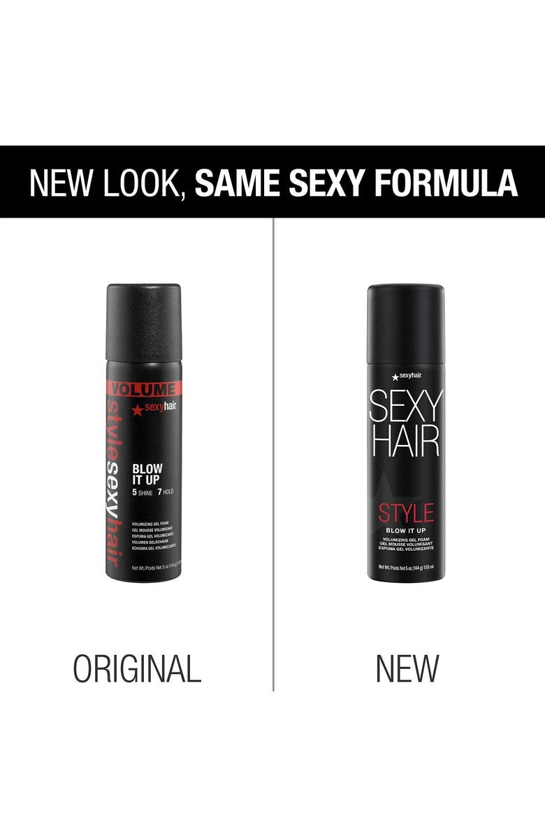 SEXY HAIR SexyHair Style Blow It Up Volumizing Gel Foam 5 oz, Alternate, color, N/A