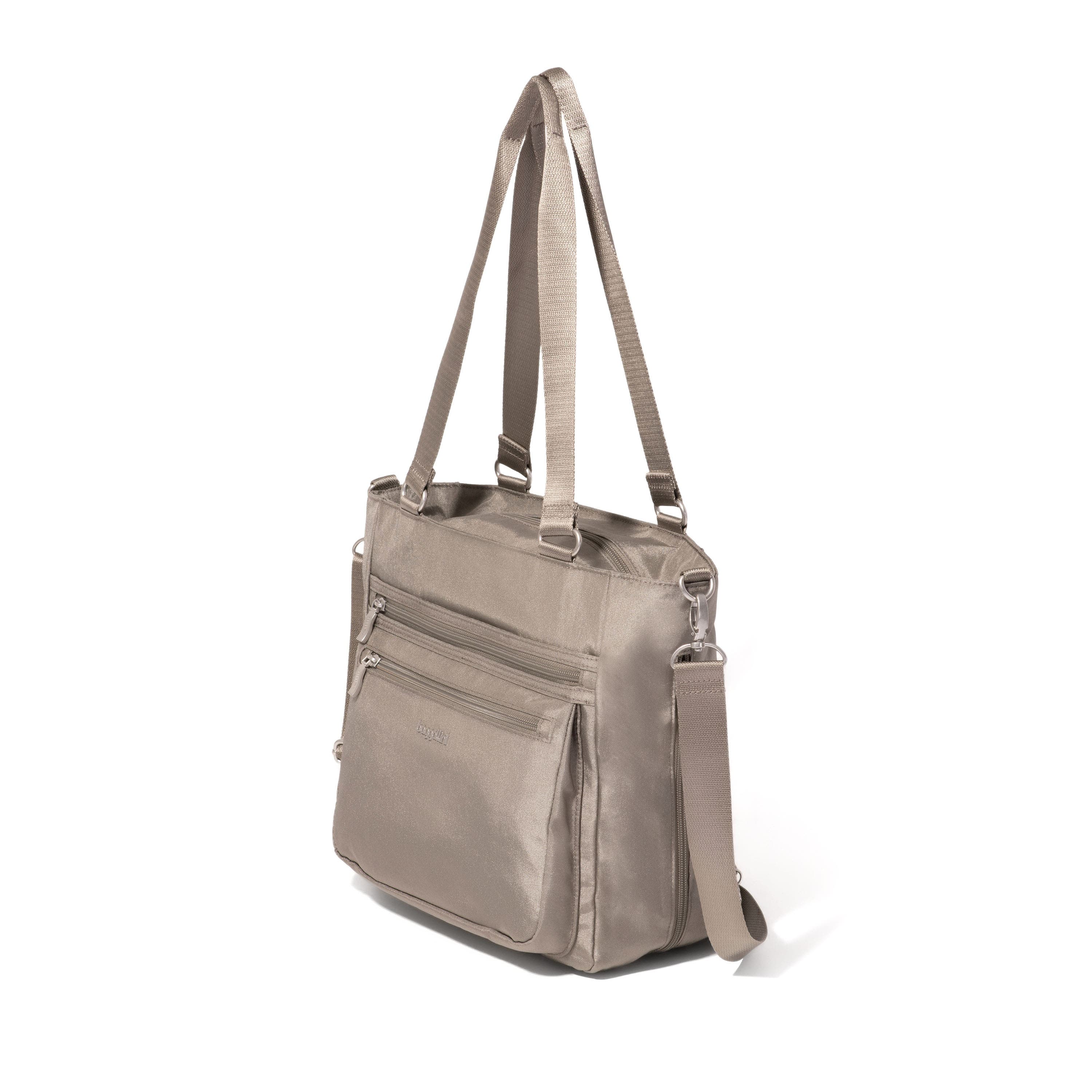 BAGGALLINI Modern Everyday Shopper Tote, Alternate, color, Sterling Shimmer