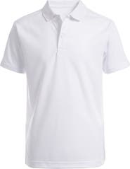 Nautica Short Sleeve Performance Polo Uniform Shirt