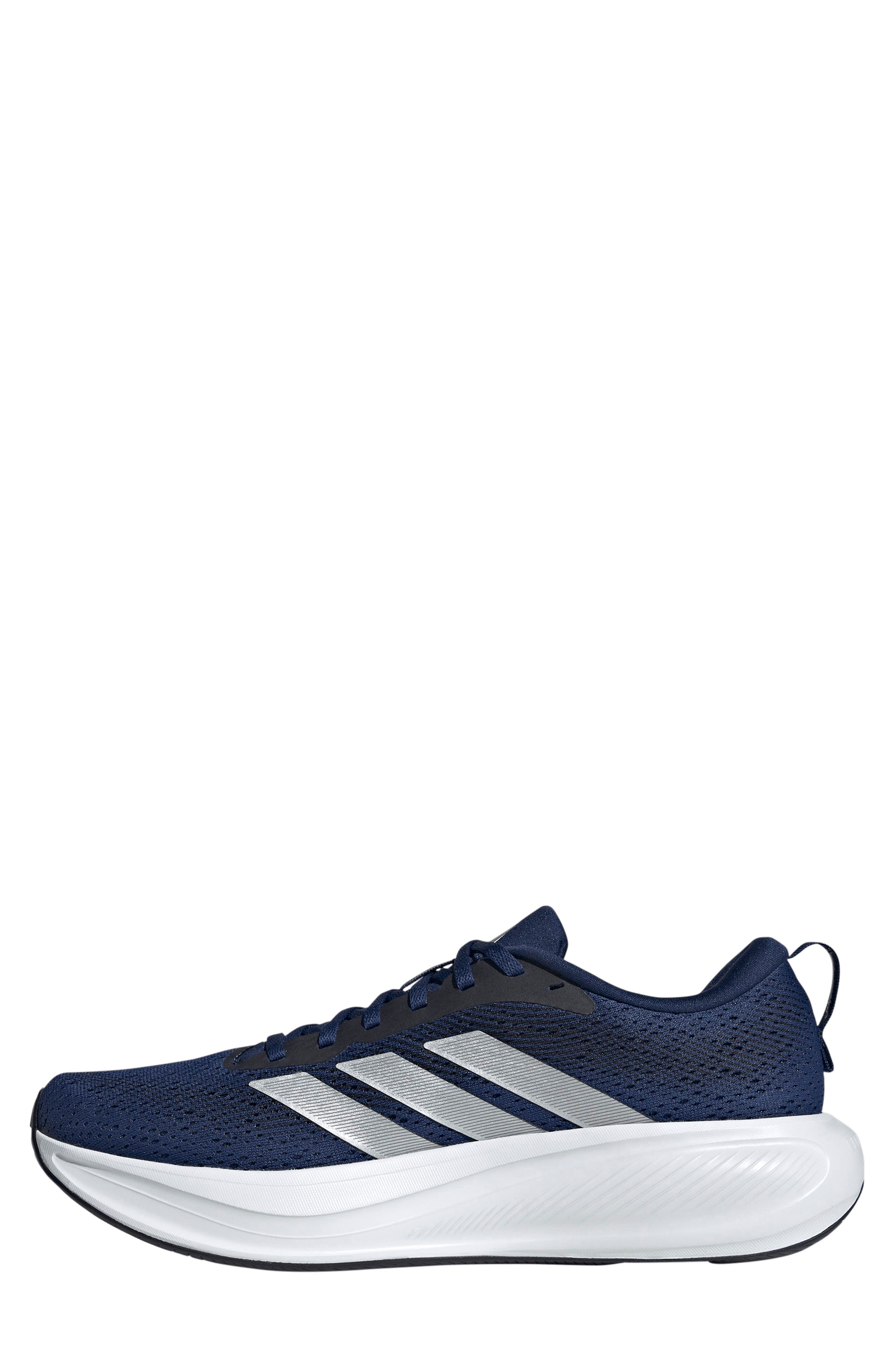 adidas Response Pace Running Shoe, Alternate, color, Dark Blue/ Matte Silver/ Black