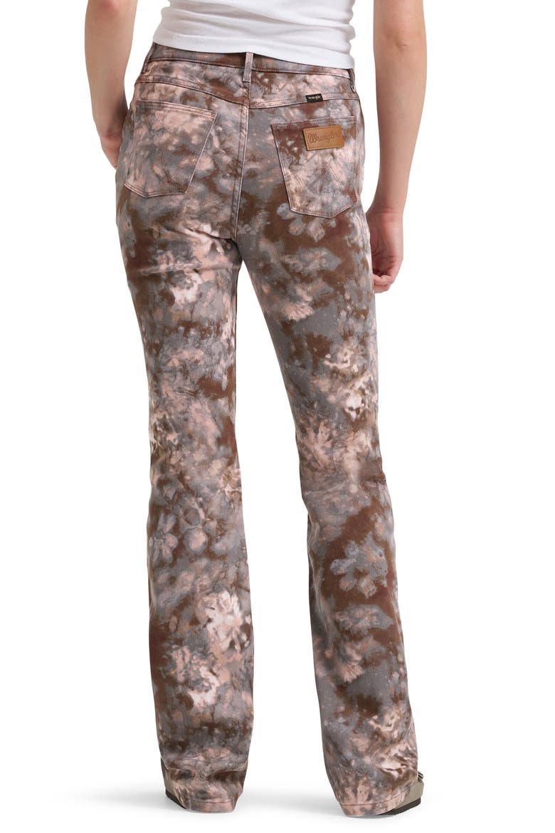 Western High Waist Straight Leg Jeans, Alternate, color, BOTANICAL CAMO