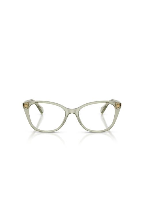 Ralph 53mm Rectangle Optical Glasses In Gray