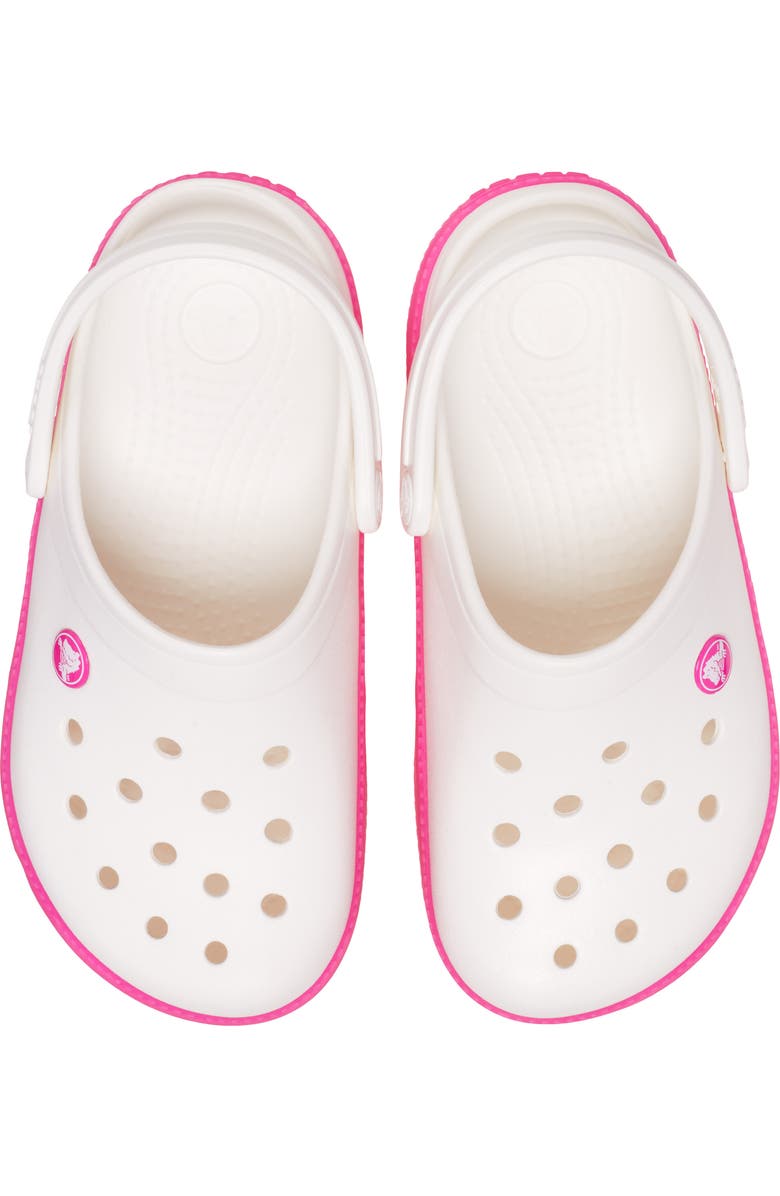 CROCS Kids' Crocband Chevron Light-Up Clog, Alternate, color,