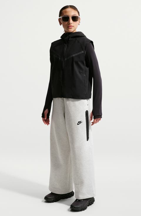 Kids' Nike Sportswear Tech Fleece Wide Leg Pants