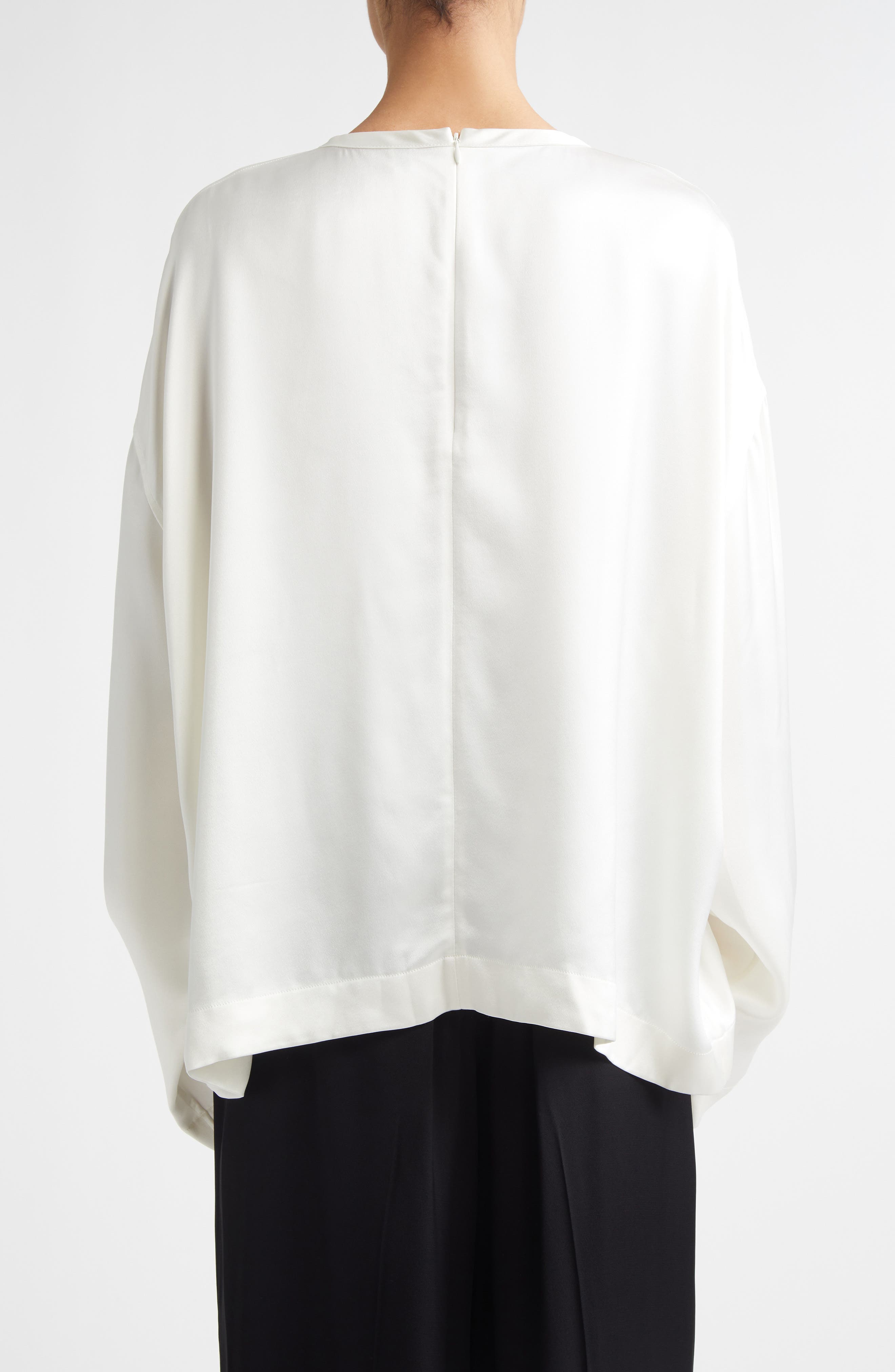 Boxy Satin Top - image 4