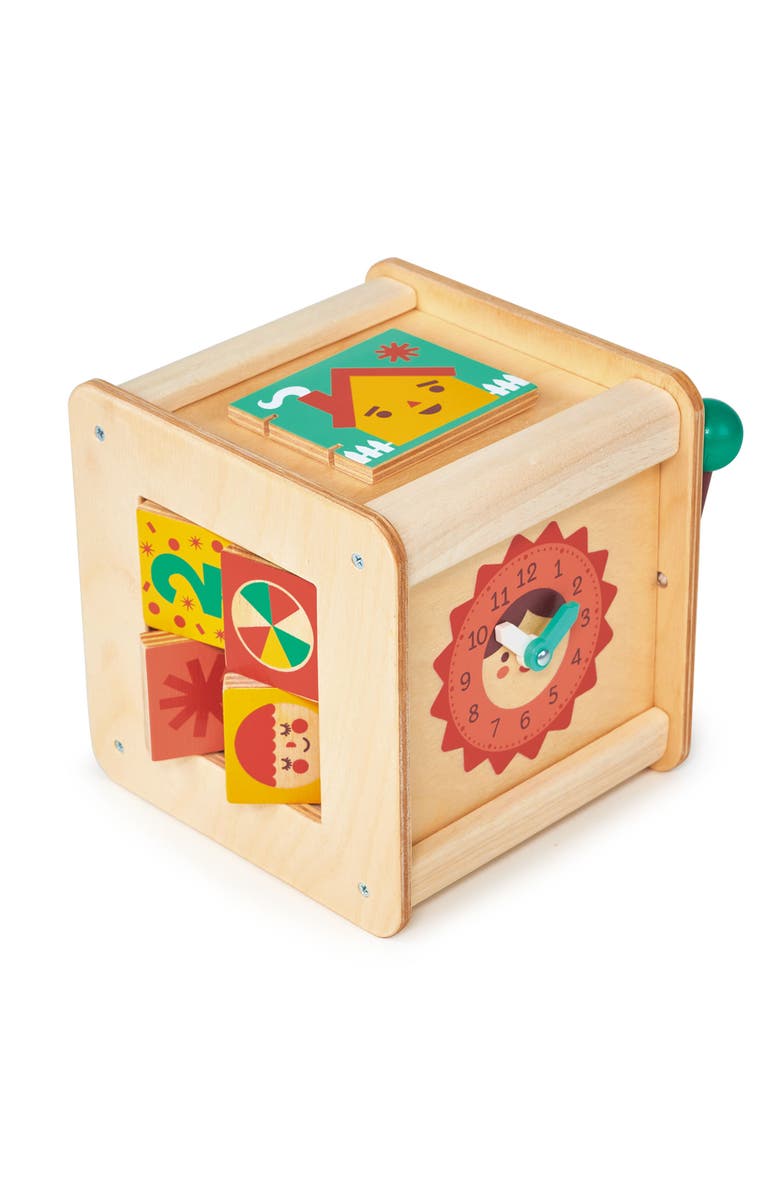 Mentari Toddler Activity Cube, Alternate, color, Multi-Color