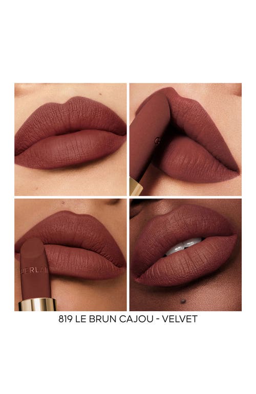 Guerlain Rouge G Customizable Velvet Lipstick Refill In Brown