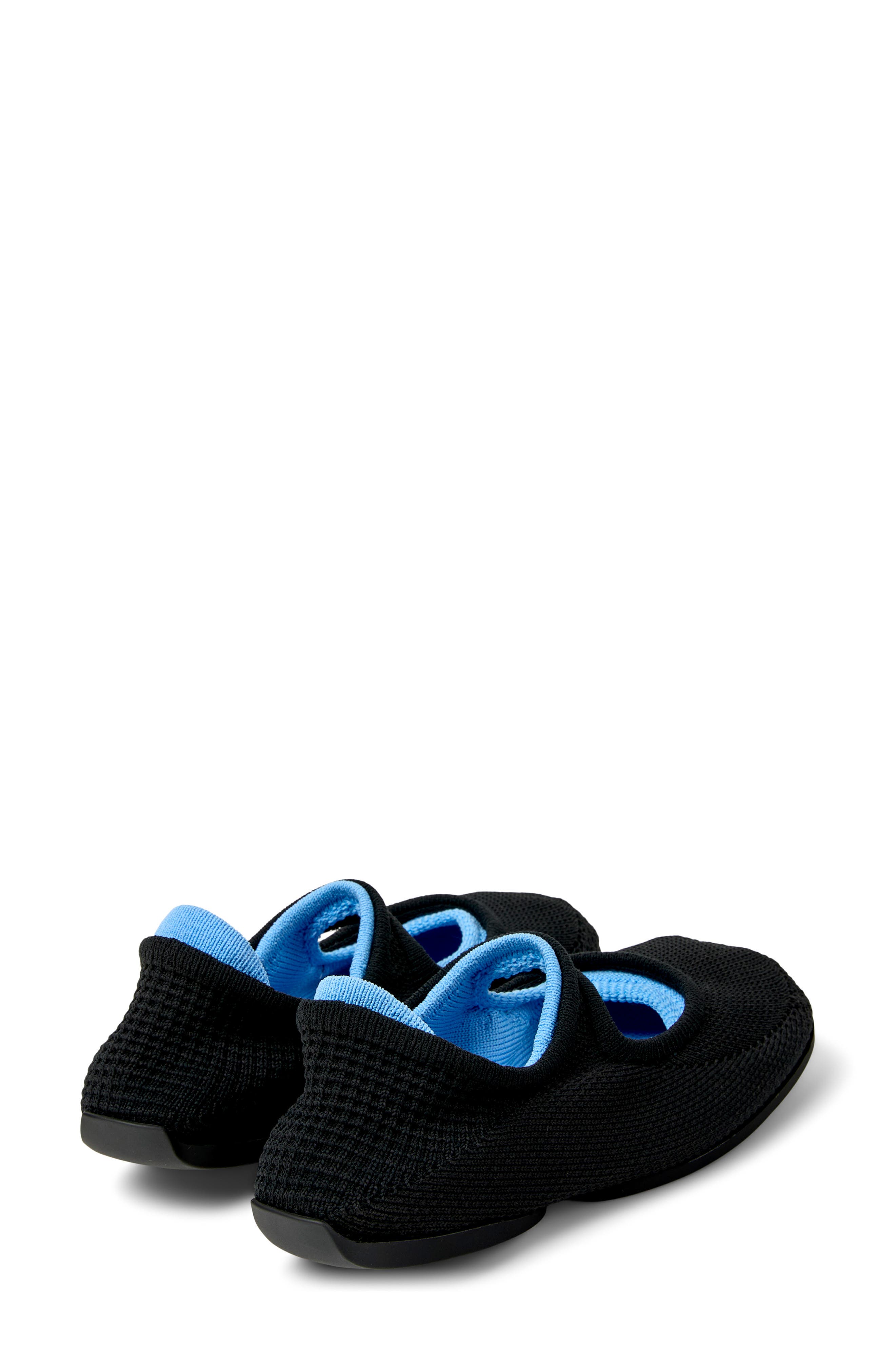 Camper Right Niko Mary Jane Flat, Alternate, color, Black