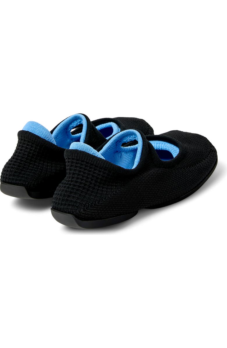 Camper Right Niko Mary Jane Flat, Alternate, color, Black