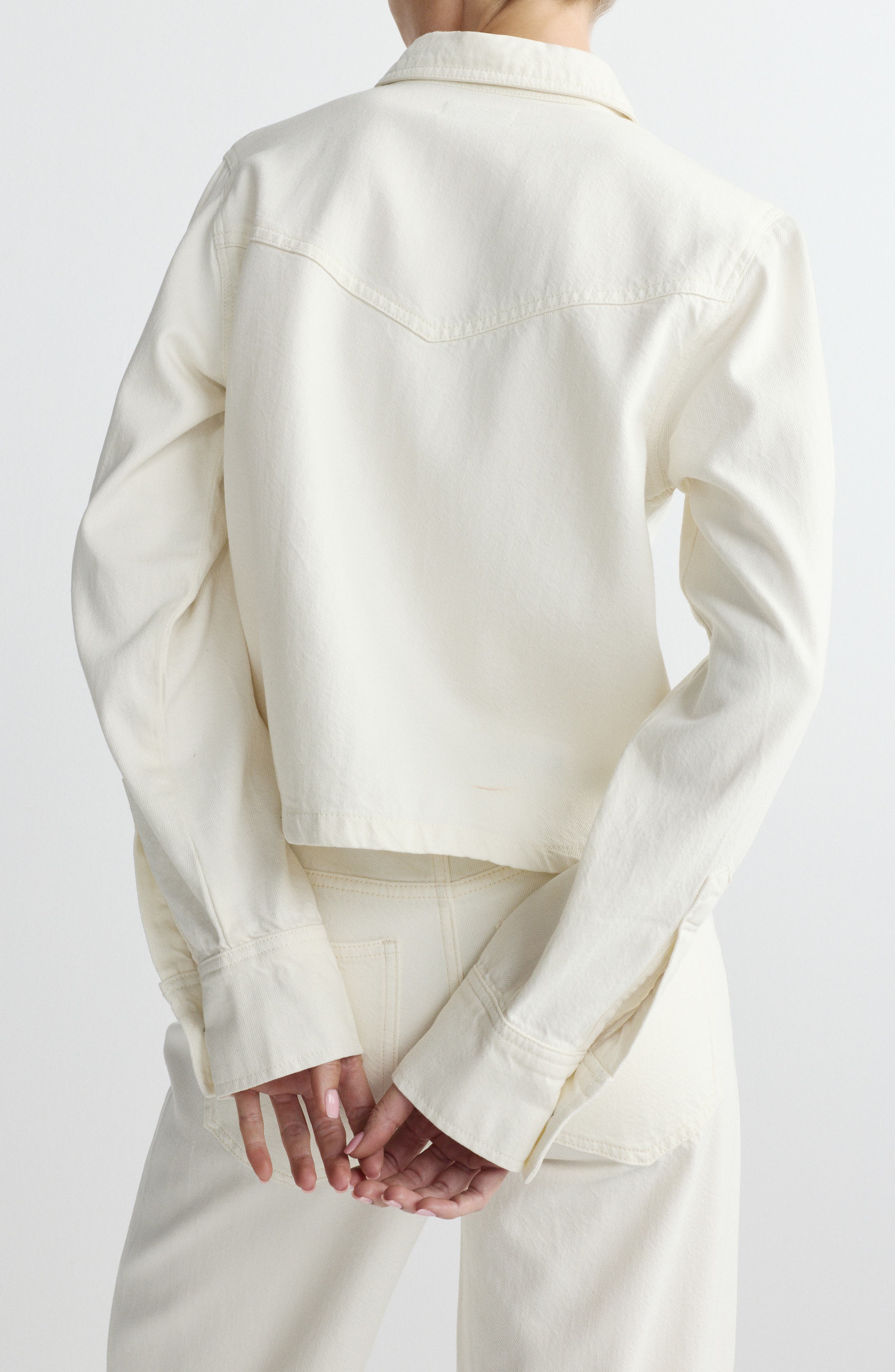 Montauk Aura Button-Up Denim Top - image 2