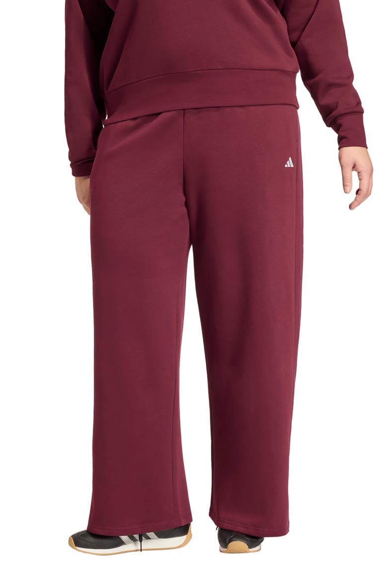 Wide Leg Performance Pants, Main, color, MAROON