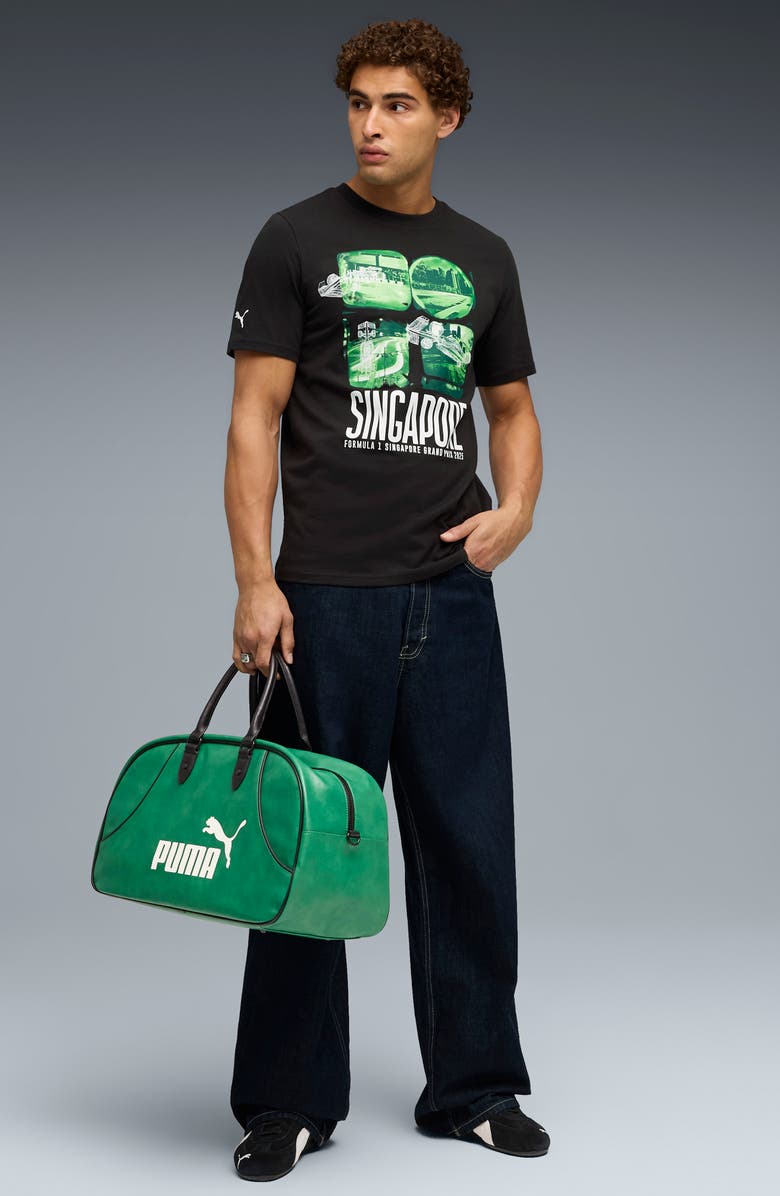 PUMA F1 Signapore Cotton Graphic T-Shirt, Alternate, color, Puma Black