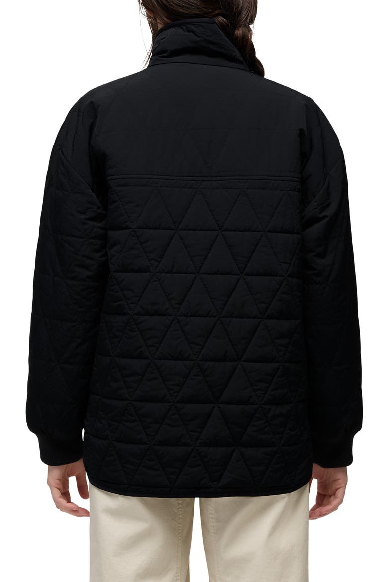 Encinitas Reversible Coat, Alternate, color, BLACK / BLACK