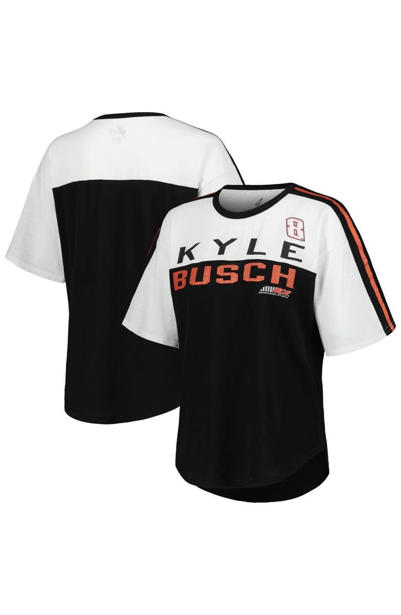 G-III 4HER BY CARL BANKS Women's G-III 4Her by Carl Banks Black Kyle Busch Champion T-Shirt, Main, color, Black