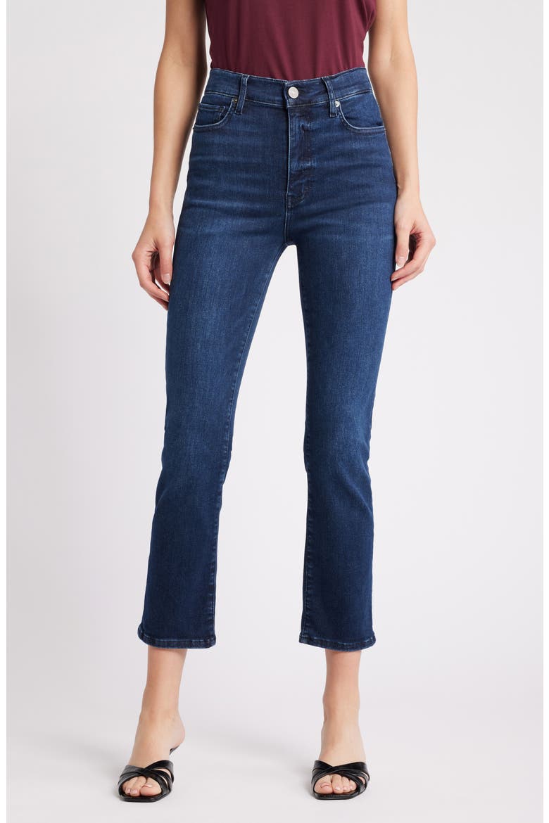 Le High Straight Leg Jeans, Main, color, DANTE