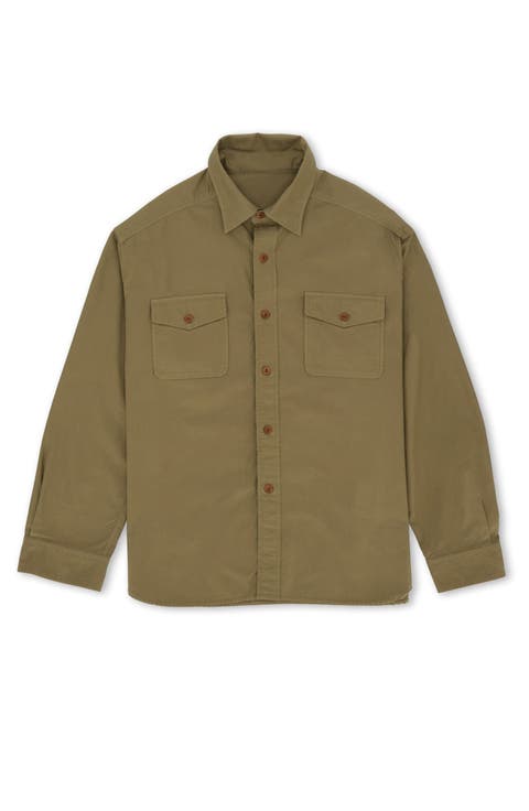 CPO Twill Cotton Overshirt