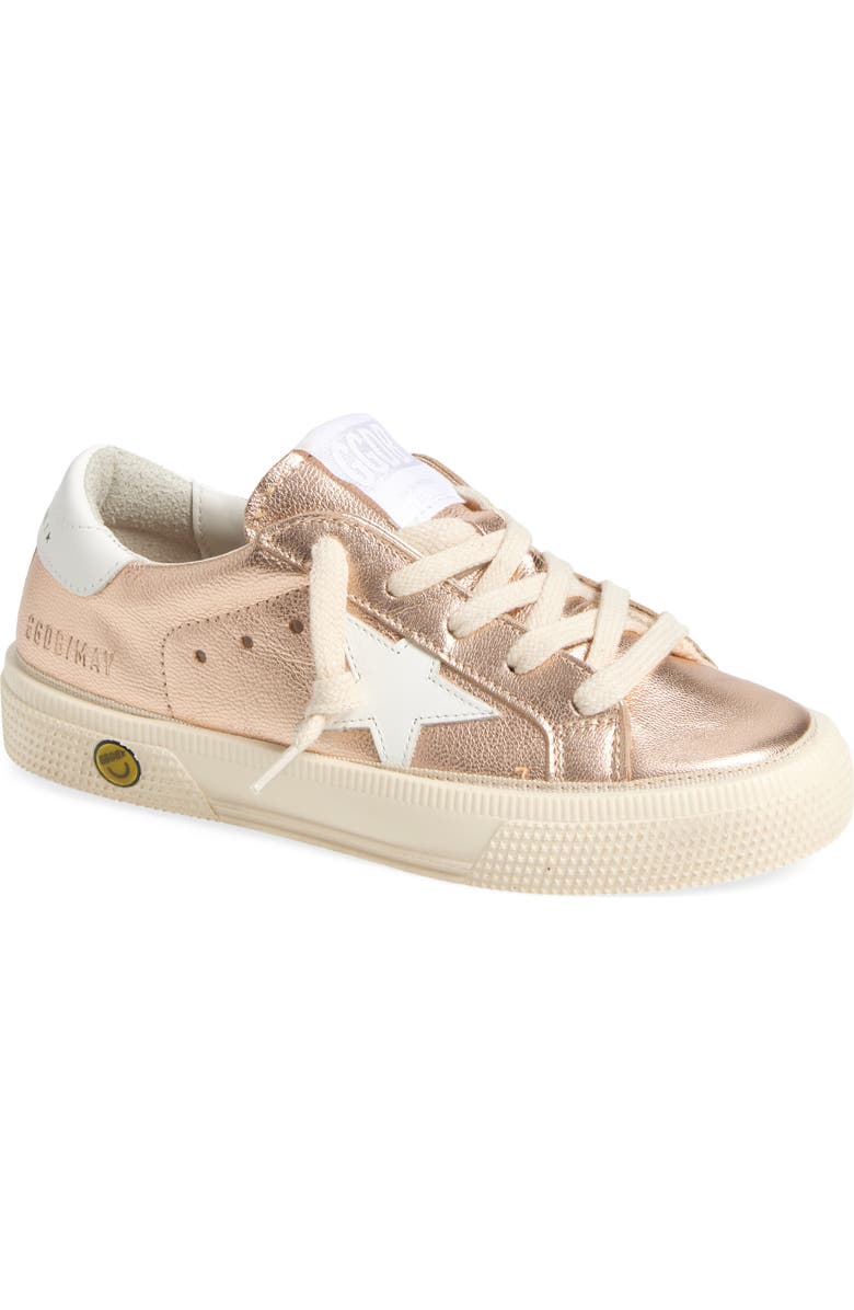 Golden Goose Kids' May Sneaker, Main, color, Rame/ White