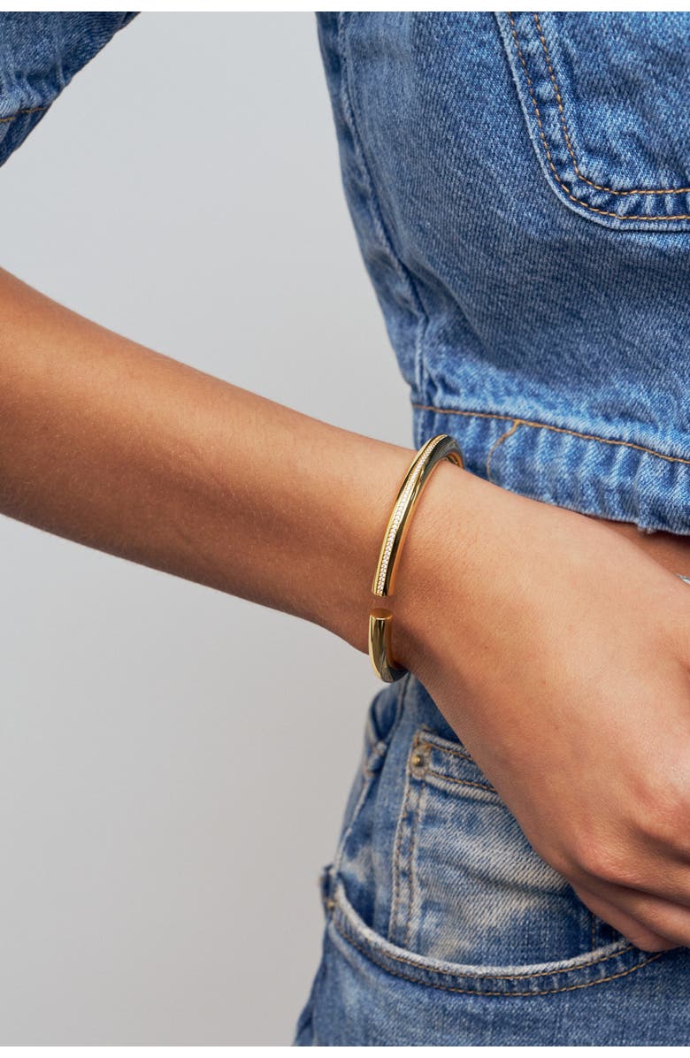 Sif Jakobs Jewellery Bangle Palermo, Alternate, color, 18K Gold Plated