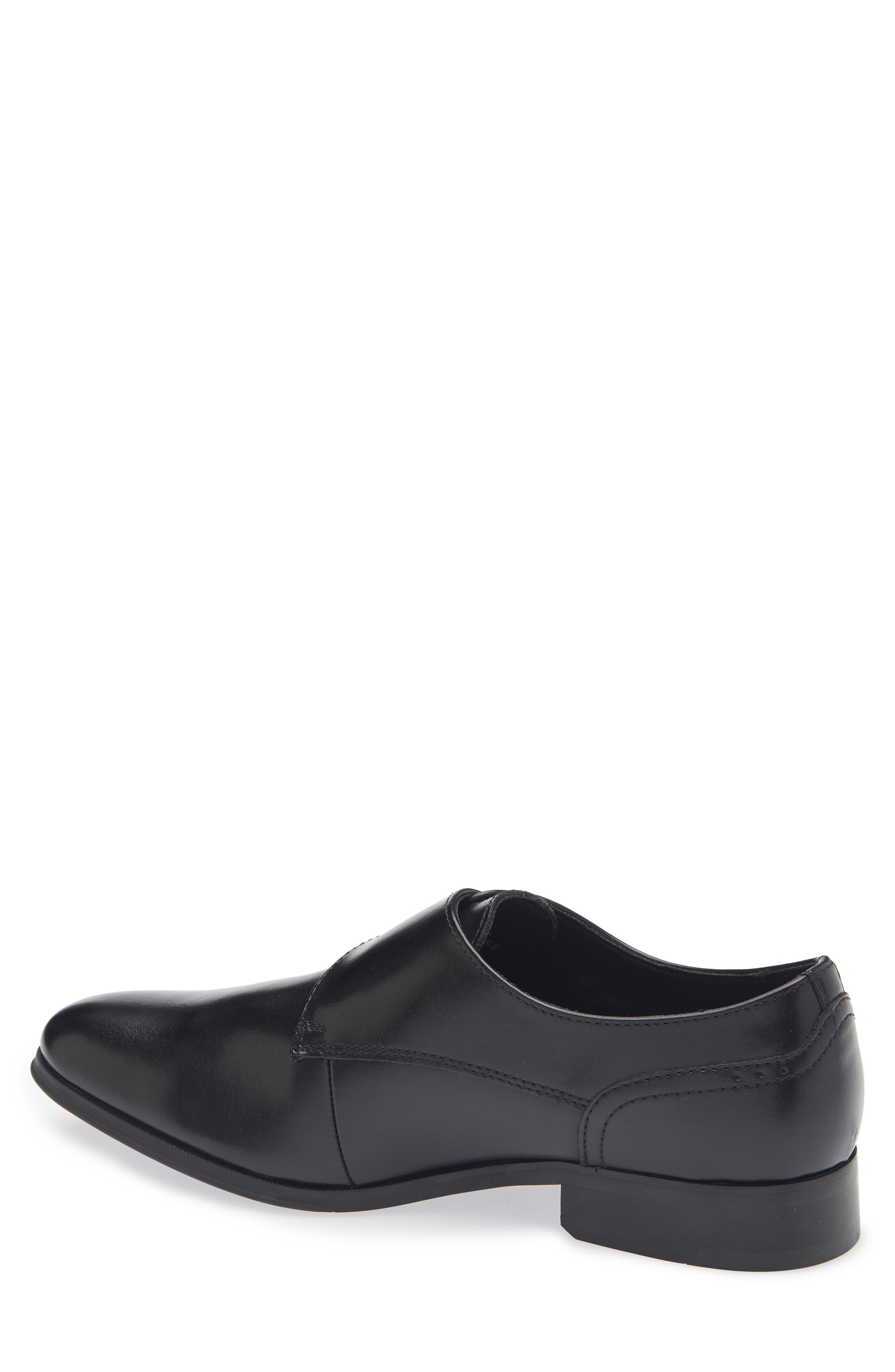 Abound Caden Single Monk Strap Loafer, Alternate, color, Black