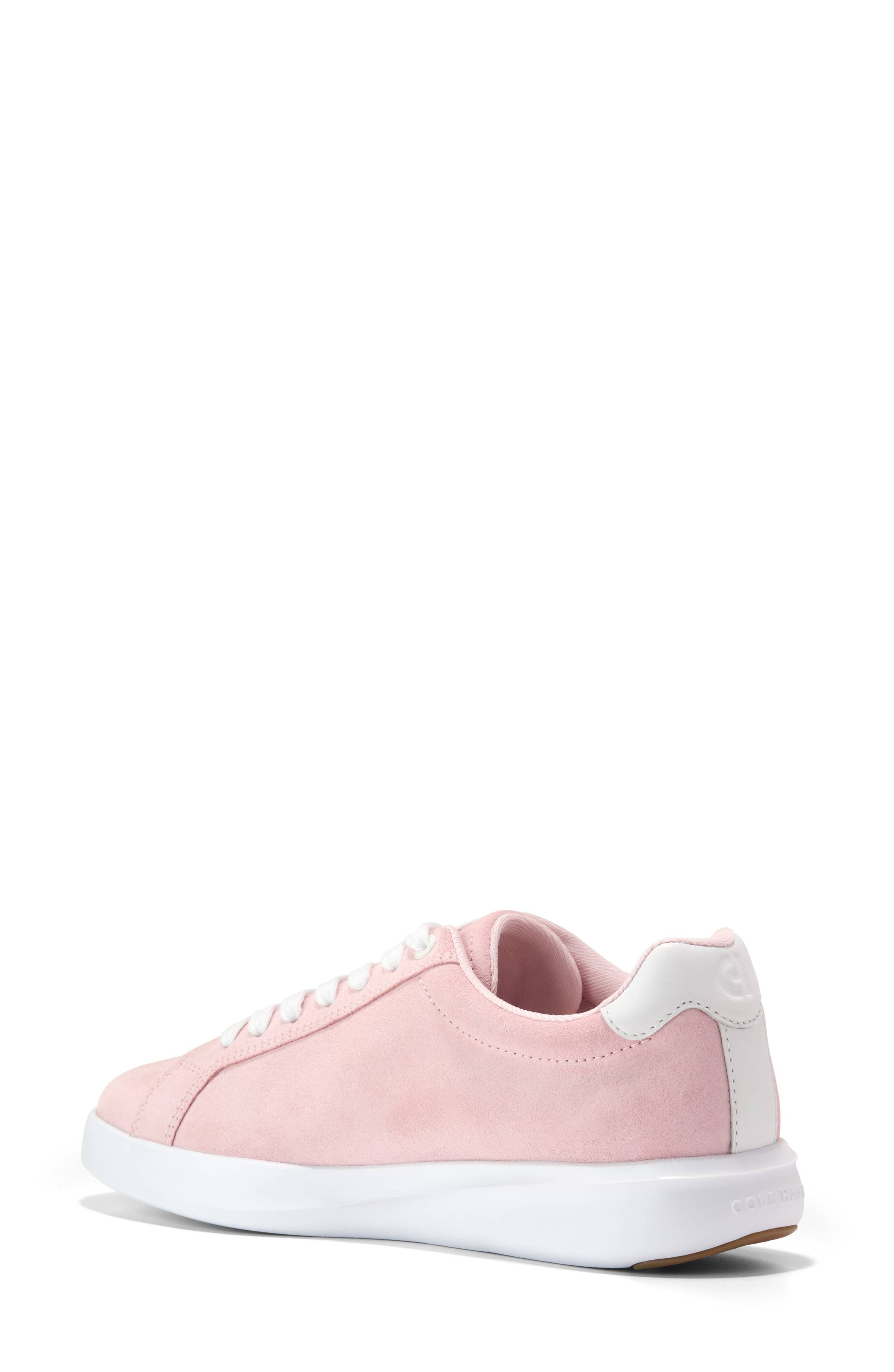 Cole Haan Grand Crosscourt Tennis II Sneaker, Alternate, color, Pale Lilac Suede