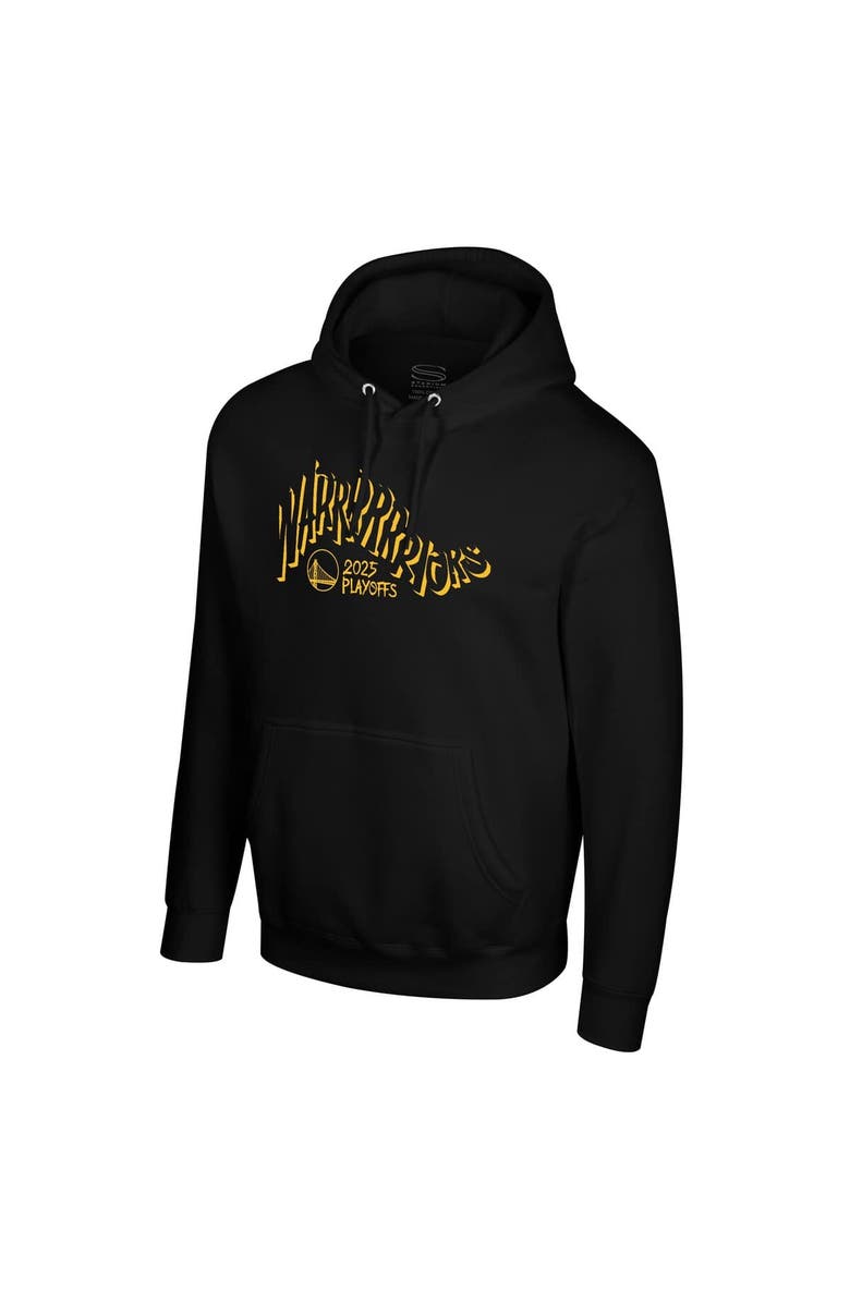 Stadium Essentials Unisex Stadium Essentials  Black Golden State Warriors 2025 NBA Playoffs Swish Pullover Hoodie, Alternate, color, 