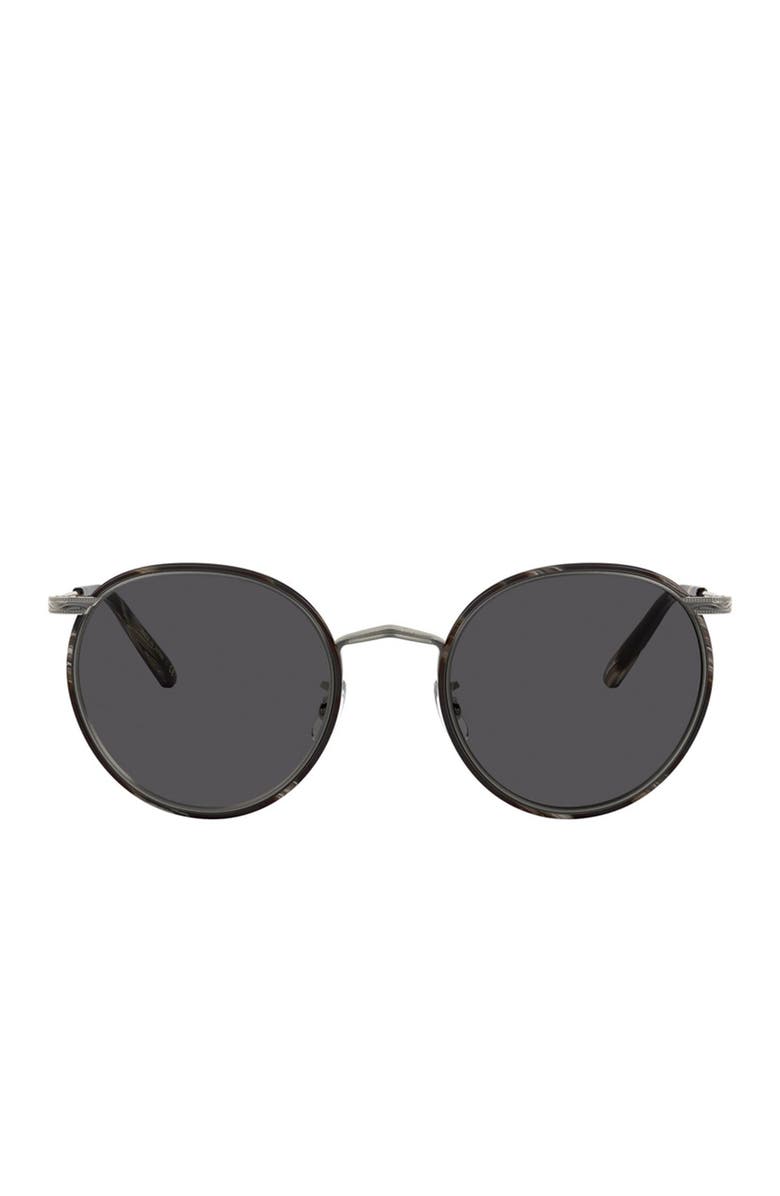 Oliver Peoples Casson 49mm Round Sunglasses, Alternate, color,